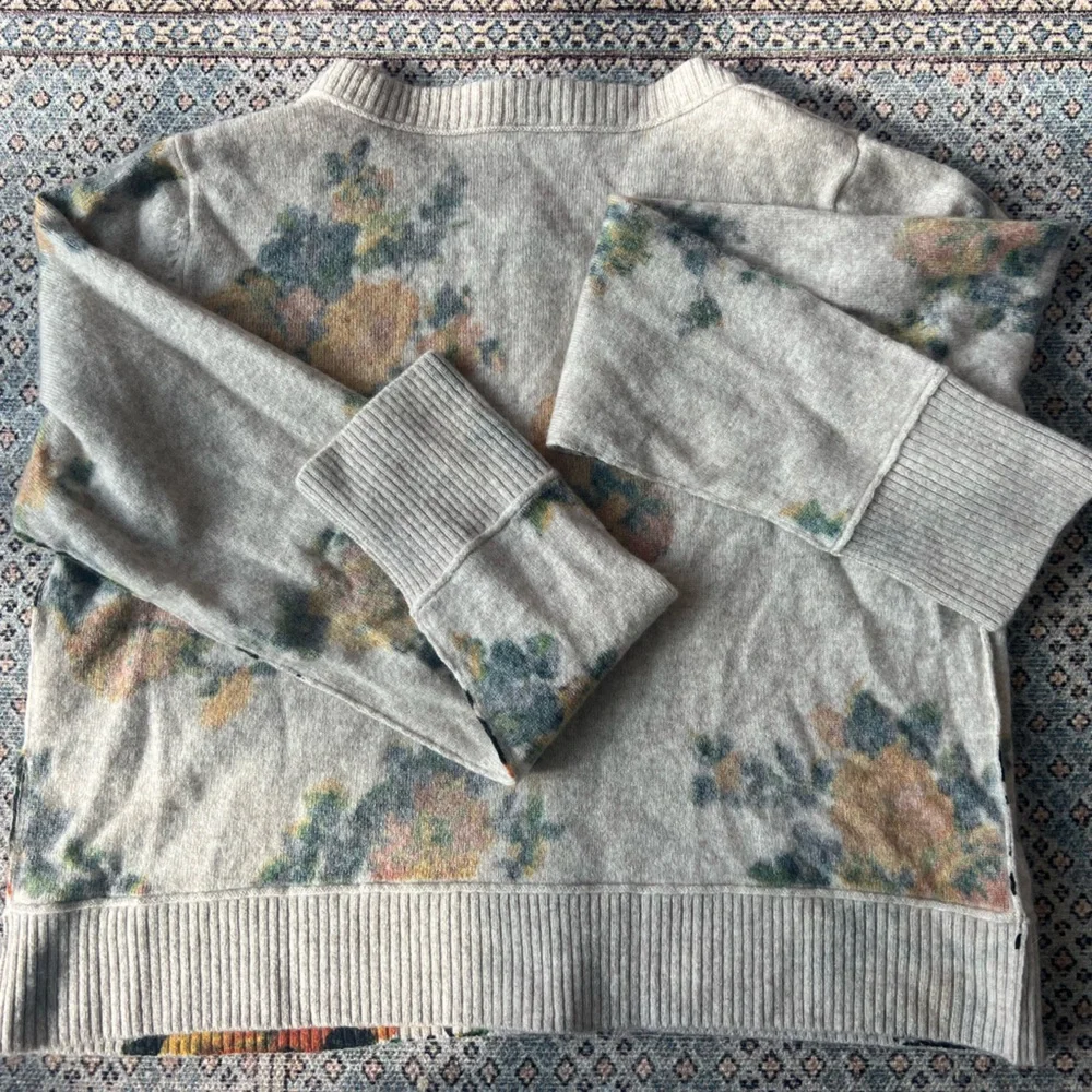 FREE PEOPLE Nocturnal Patterned Cardigan - Picture 7 of 10